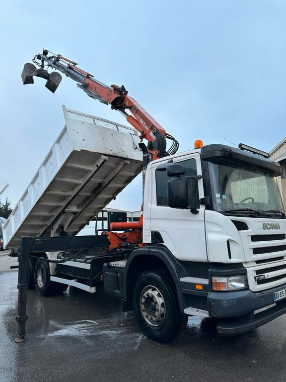 Scania P380 - Camion benne, Camion grue: photos 2 Scania P380 - Camion benne, Camion grue: photos 2