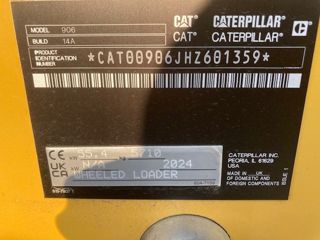 Caterpillar 906-14A - Chargeuse sur pneus: photos 2 Caterpillar 906-14A - Chargeuse sur pneus: photos 2