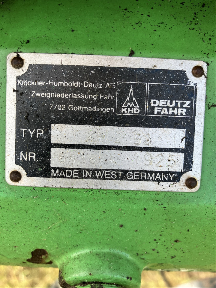 Deutz-Fahr KH 252 - Faneuse: photos 2 Deutz-Fahr KH 252 - Faneuse: photos 2