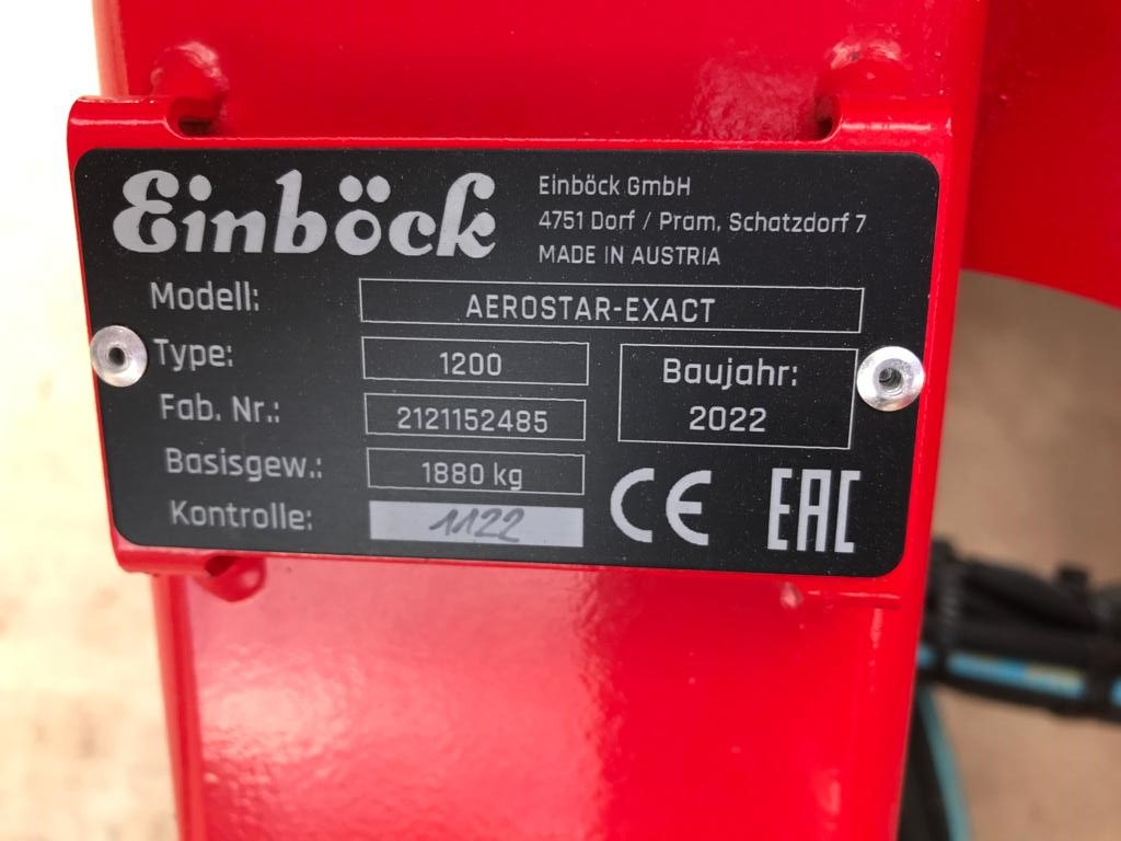 Einböck Aerostar - Exact 1200 - Herse étrille: photos 2 Einböck Aerostar - Exact 1200 - Herse étrille: photos 2