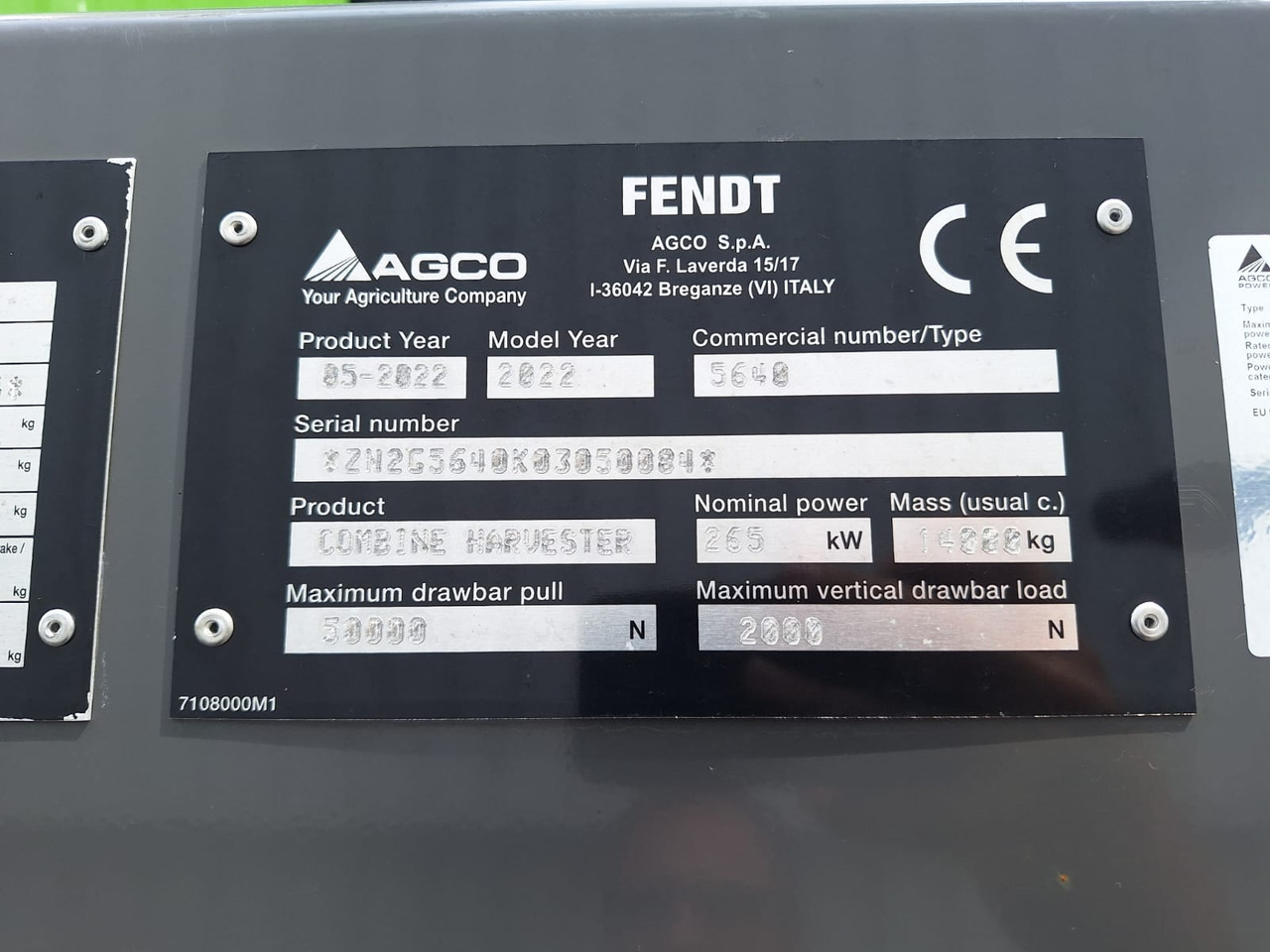 Fendt 6335C - Moissonneuse-batteuse: photos 2 Fendt 6335C - Moissonneuse-batteuse: photos 2