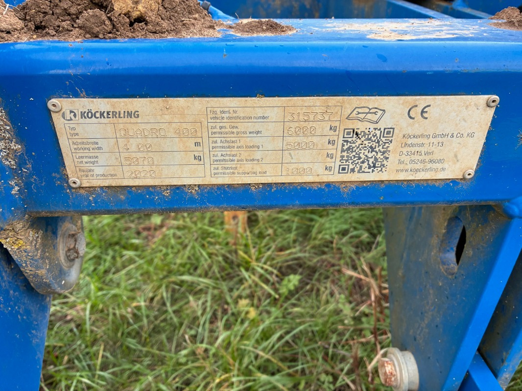 Köckerling Quadro 400 - Bineuse: photos 4 Köckerling Quadro 400 - Bineuse: photos 4