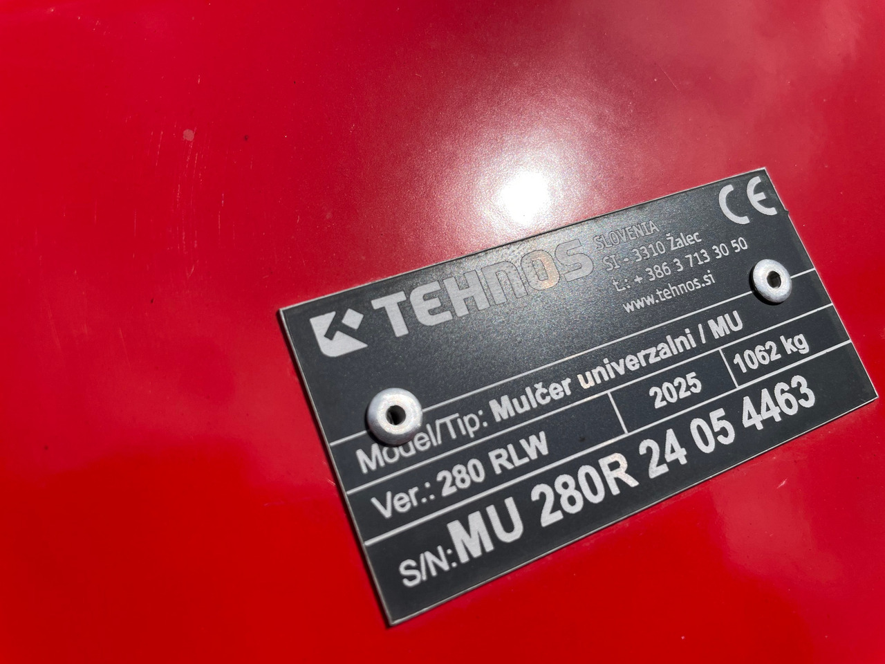Tehnos Universalmulcher MU 280R Profi - Broyeur à axe horizontal: photos 2 Tehnos Universalmulcher MU 280R Profi - Broyeur à axe horizontal: photos 2