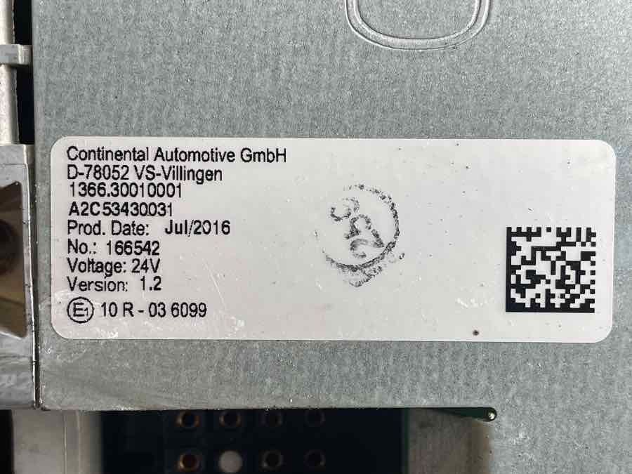 MERCEDES CLUSTER INSTRUMENT A0054466921 - Panel de instrumentos pour Bus: photos 3 MERCEDES CLUSTER INSTRUMENT A0054466921 - Panel de instrumentos pour Bus: photos 3