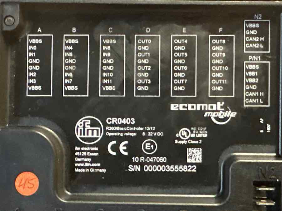 SCANIA ECOMAT MOBILE CR0403 10R-047060 - Système électrique pour Camion: photos 3 SCANIA ECOMAT MOBILE CR0403 10R-047060 - Système électrique pour Camion: photos 3