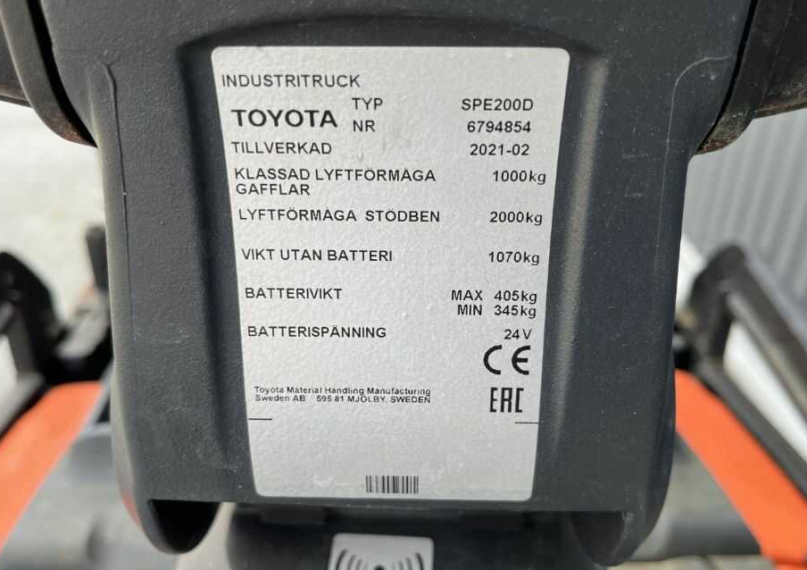 BT SPE200D - Gerbeur: photos 1 BT SPE200D - Gerbeur: photos 1