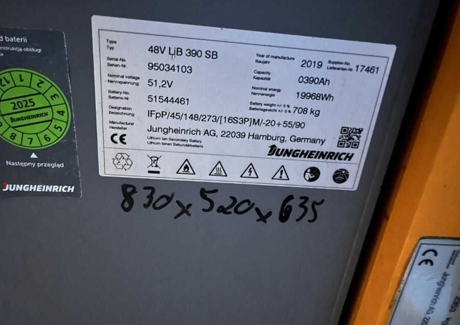 Jungheinrich EFG215 - Chariot élévateur électrique: photos 5 Jungheinrich EFG215 - Chariot élévateur électrique: photos 5