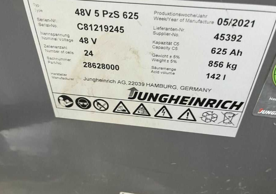 Jungheinrich EFG216k - Chariot élévateur électrique: photos 5 Jungheinrich EFG216k - Chariot élévateur électrique: photos 5