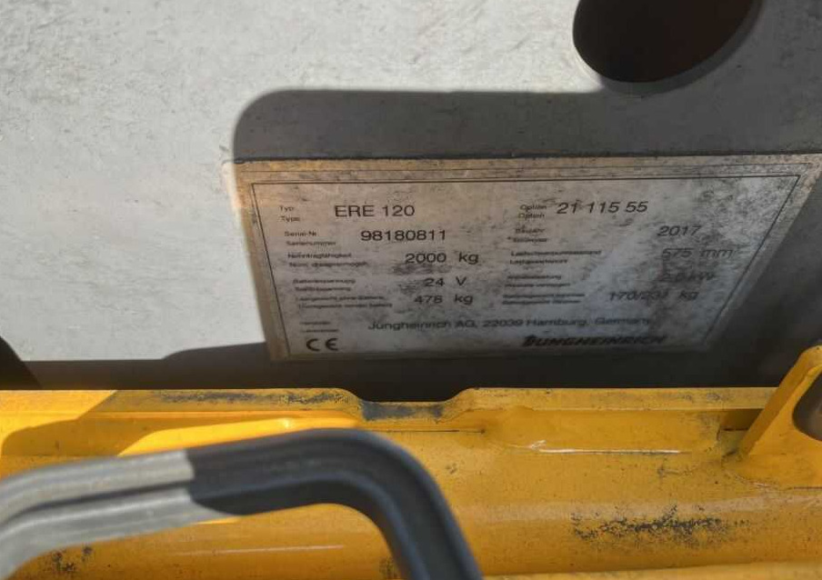 Jungheinrich ERE120 - Transpalette: photos 4 Jungheinrich ERE120 - Transpalette: photos 4