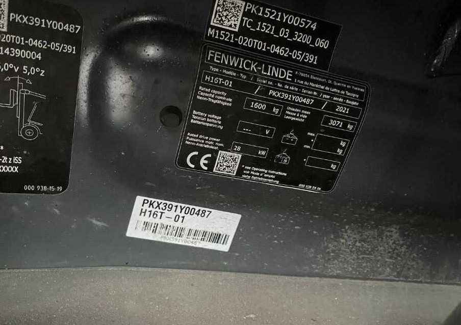 Linde H16T-01 - Chariot élévateur à gaz: photos 4 Linde H16T-01 - Chariot élévateur à gaz: photos 4