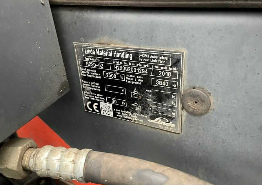 Linde H25D-02 - Chariot élévateur diesel: photos 4 Linde H25D-02 - Chariot élévateur diesel: photos 4