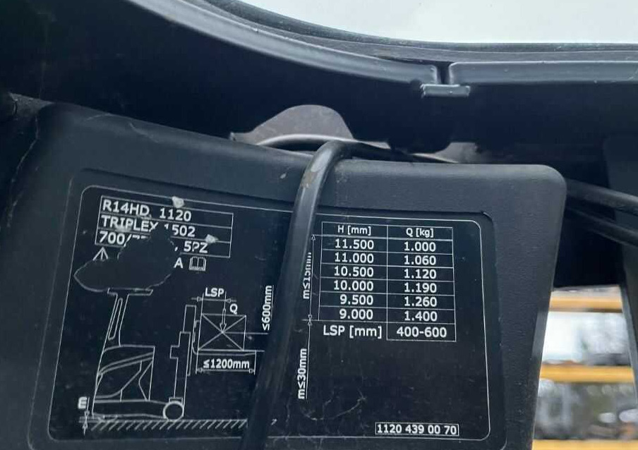 Linde R14HD-01 - Gerbeur: photos 3 Linde R14HD-01 - Gerbeur: photos 3