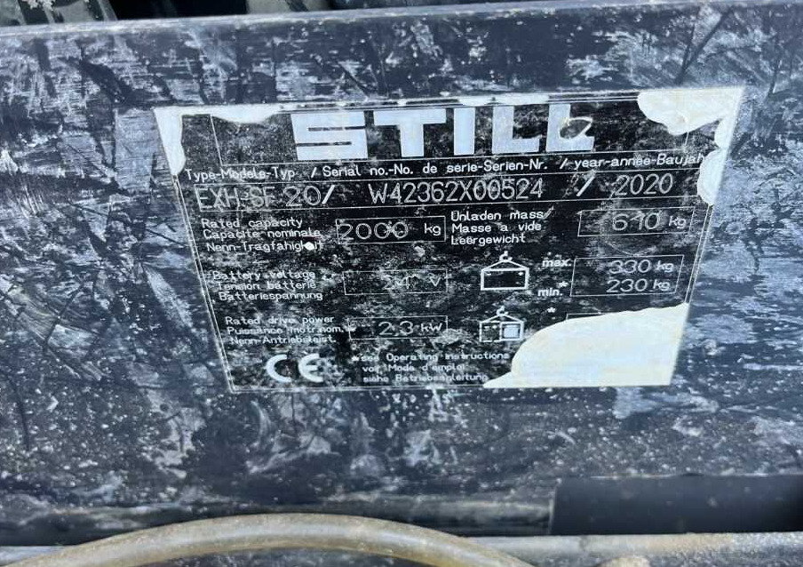 Still EXH-SF20 - Transpalette: photos 4 Still EXH-SF20 - Transpalette: photos 4