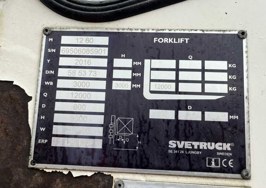 Svetruck 1260 - Chariot élévateur diesel: photos 4 Svetruck 1260 - Chariot élévateur diesel: photos 4