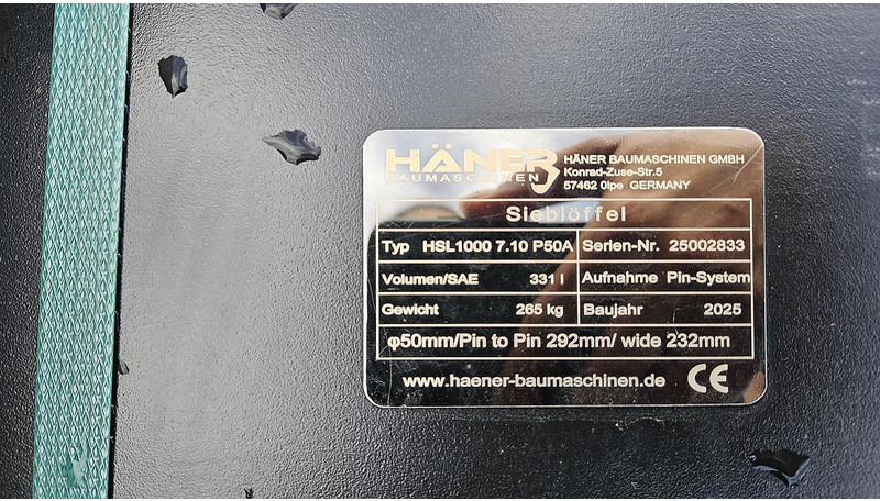 Haner HSL1000 7.10 P50A - Godet: photos 5 Haner HSL1000 7.10 P50A - Godet: photos 5