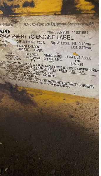 Volvo TD122KFE - Moteur: photos 5 Volvo TD122KFE - Moteur: photos 5