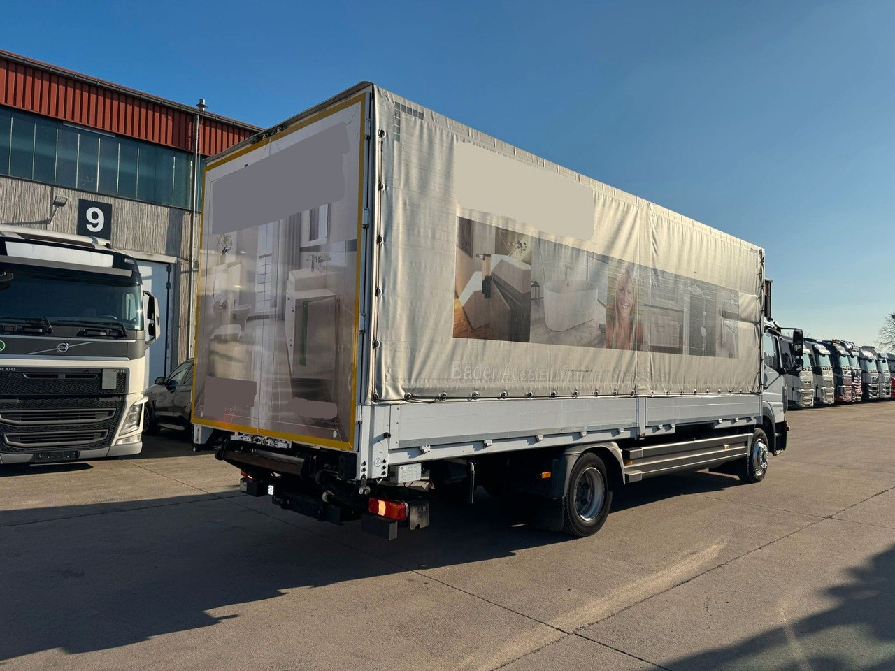 Mercedes-Benz Atego 1221 * PR.PL. * BORDWÄNDE * MOTORBREMSE * - Camion à rideaux coulissants: photos 2 Mercedes-Benz Atego 1221 * PR.PL. * BORDWÄNDE * MOTORBREMSE * - Camion à rideaux coulissants: photos 2