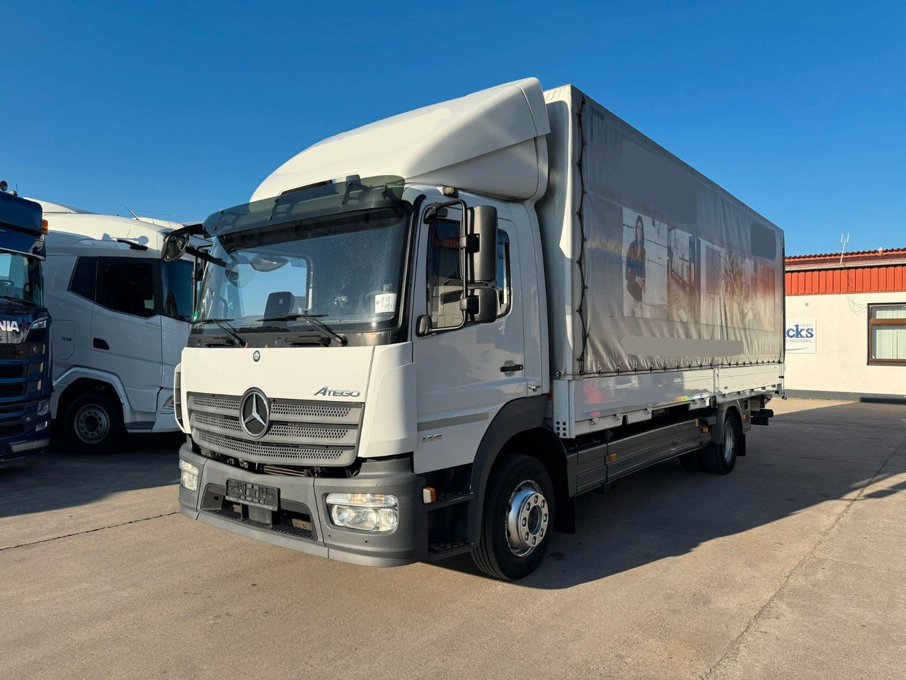Mercedes-Benz Atego 1221 * PR.PL. * BORDWÄNDE * MOTORBREMSE * - Camion à rideaux coulissants: photos 5 Mercedes-Benz Atego 1221 * PR.PL. * BORDWÄNDE * MOTORBREMSE * - Camion à rideaux coulissants: photos 5