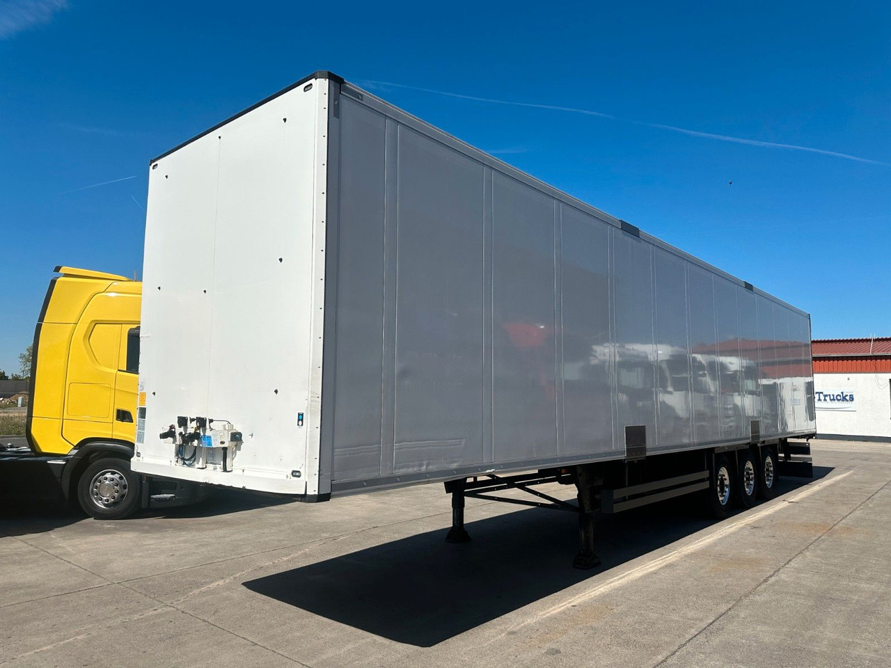 Schmitz Cargobull SCB*S3B * LONG-TRAILER * BLUMENBREITE * ALCOA * - Semi-remorque fourgon: photos 1 Schmitz Cargobull SCB*S3B * LONG-TRAILER * BLUMENBREITE * ALCOA * - Semi-remorque fourgon: photos 1