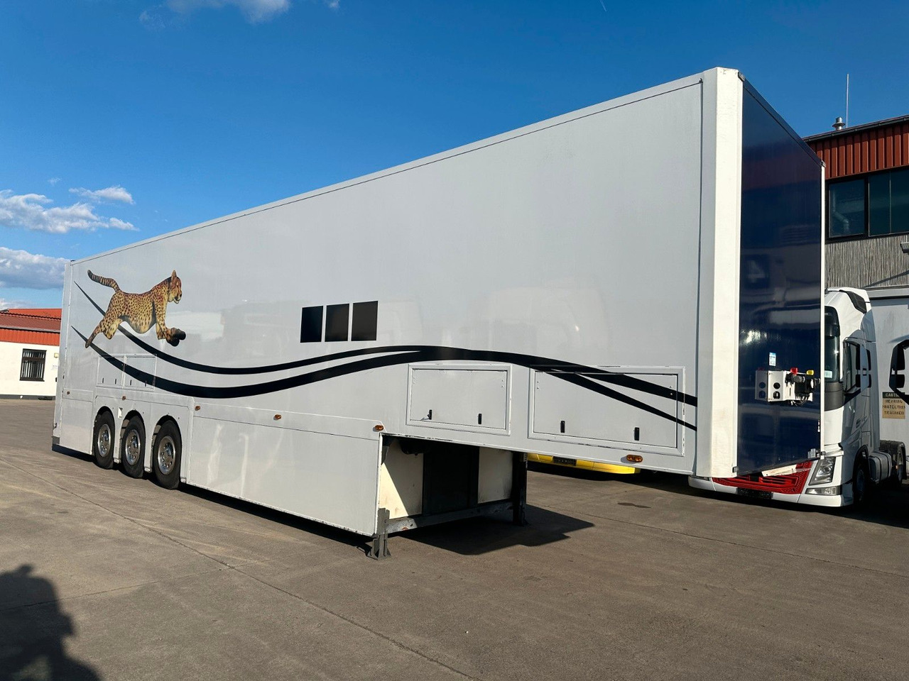 VAN ECK * DOUBLE-DECK * RENNSPORT * RACING * - Semi-remorque fourgon: photos 1 VAN ECK * DOUBLE-DECK * RENNSPORT * RACING * - Semi-remorque fourgon: photos 1