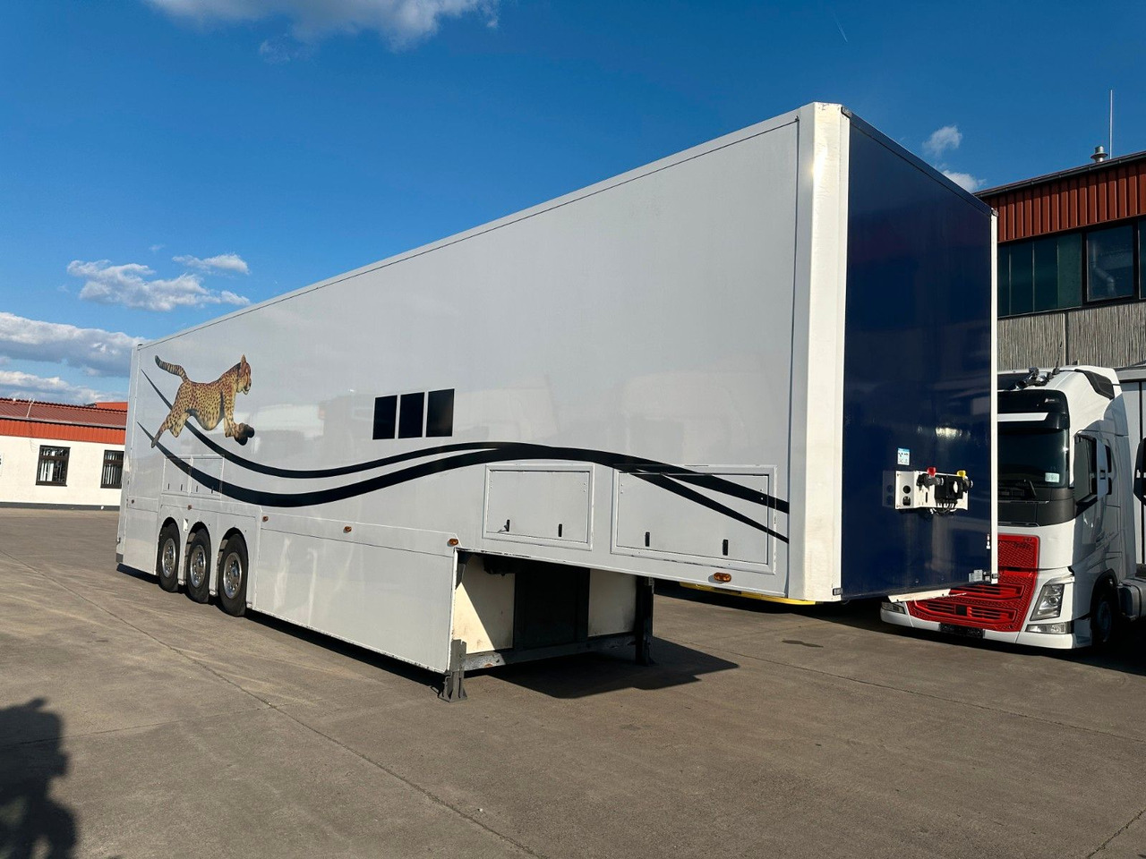 VAN ECK * DOUBLE-DECK * RENNSPORT * RACING * - Semi-remorque fourgon: photos 2 VAN ECK * DOUBLE-DECK * RENNSPORT * RACING * - Semi-remorque fourgon: photos 2