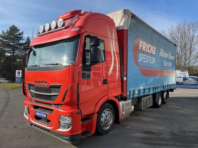 Iveco Stralis AS260S42Y/FP GV Euro6 Intarder Klima AHK - Camion à rideaux coulissants: photos 1 Iveco Stralis AS260S42Y/FP GV Euro6 Intarder Klima AHK - Camion à rideaux coulissants: photos 1
