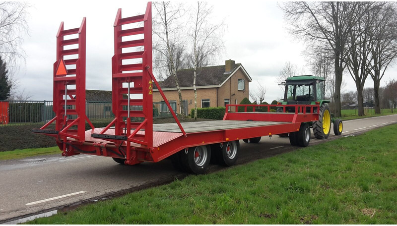 Dieplader 15 ton - Remorque porte-engin surbaissée: photos 4 Dieplader 15 ton - Remorque porte-engin surbaissée: photos 4