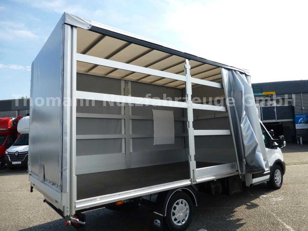 Utilitaire rideaux coulissants (PLSC) neuf Ford Transit Pritsche Plane 4,25m Klima Temp. DAB: photos 9