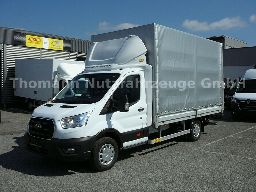 Ford Transit Pritsche Plane Ladebordwand Klima Temp. - Utilitaire rideaux coulissants (PLSC): photos 2 Ford Transit Pritsche Plane Ladebordwand Klima Temp. - Utilitaire rideaux coulissants (PLSC): photos 2