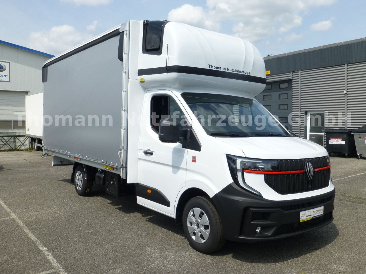 Renault NEW Master Pritsche Plane Schlafkabine - Utilitaire rideaux coulissants (PLSC): photos 3 Renault NEW Master Pritsche Plane Schlafkabine - Utilitaire rideaux coulissants (PLSC): photos 3