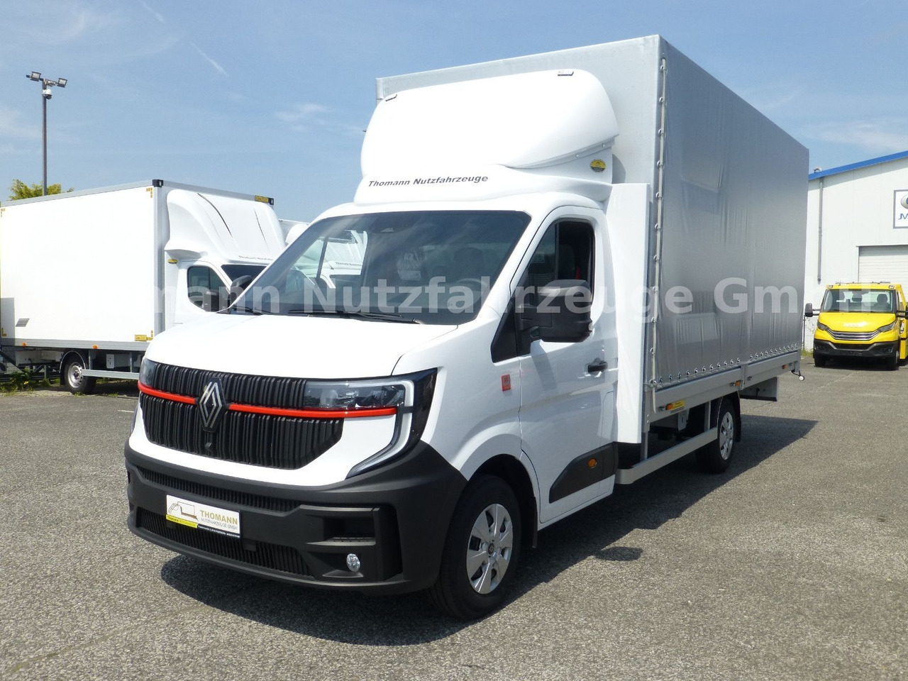 Renault NEW Master Pritsche Plane Vollalu - Utilitaire rideaux coulissants (PLSC): photos 2 Renault NEW Master Pritsche Plane Vollalu - Utilitaire rideaux coulissants (PLSC): photos 2