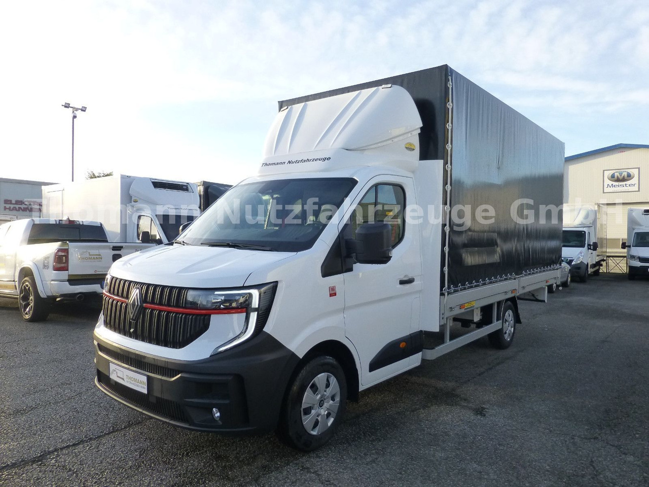 Renault NEW Master Pritsche Plane Vollalu - Utilitaire rideaux coulissants (PLSC): photos 2 Renault NEW Master Pritsche Plane Vollalu - Utilitaire rideaux coulissants (PLSC): photos 2