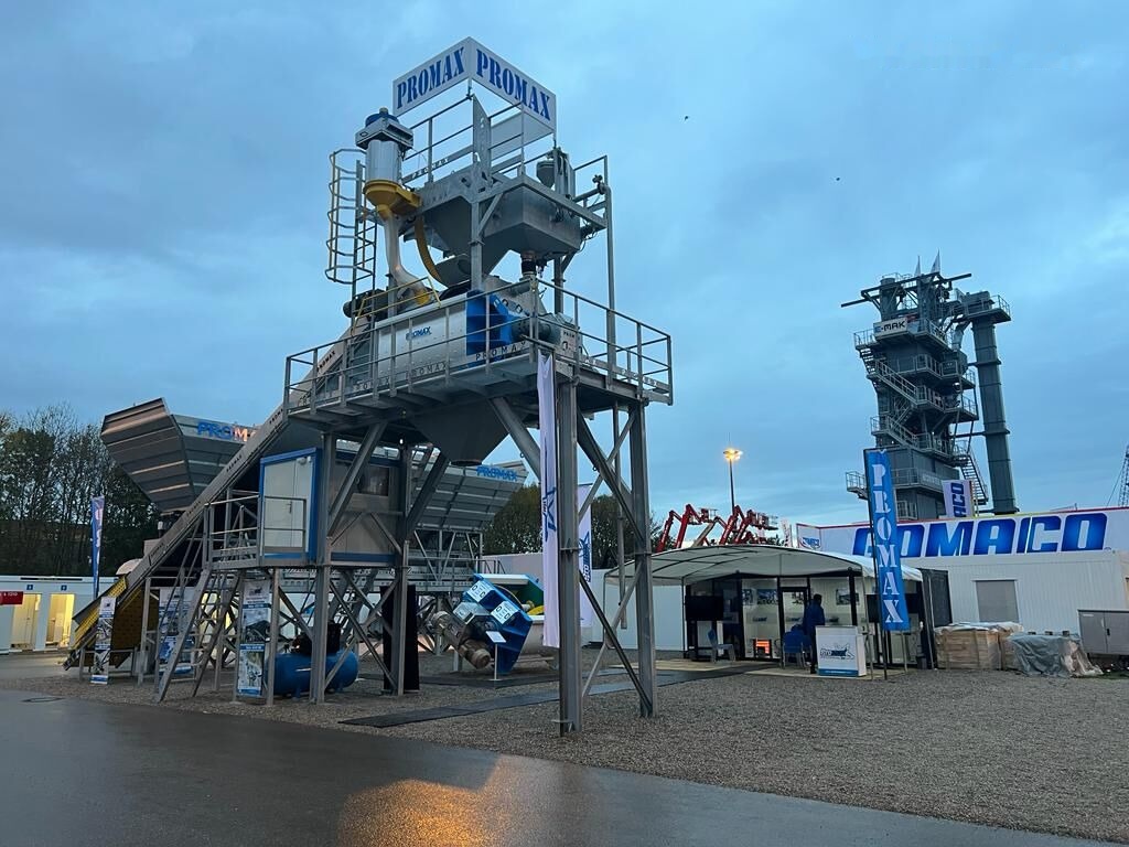 Promax GALVANIZED Compact Concrete Batching Plant C120-TWN-LINE (120m3/ - Silo à ciment: photos 2 Promax GALVANIZED Compact Concrete Batching Plant C120-TWN-LINE (120m3/ - Silo à ciment: photos 2