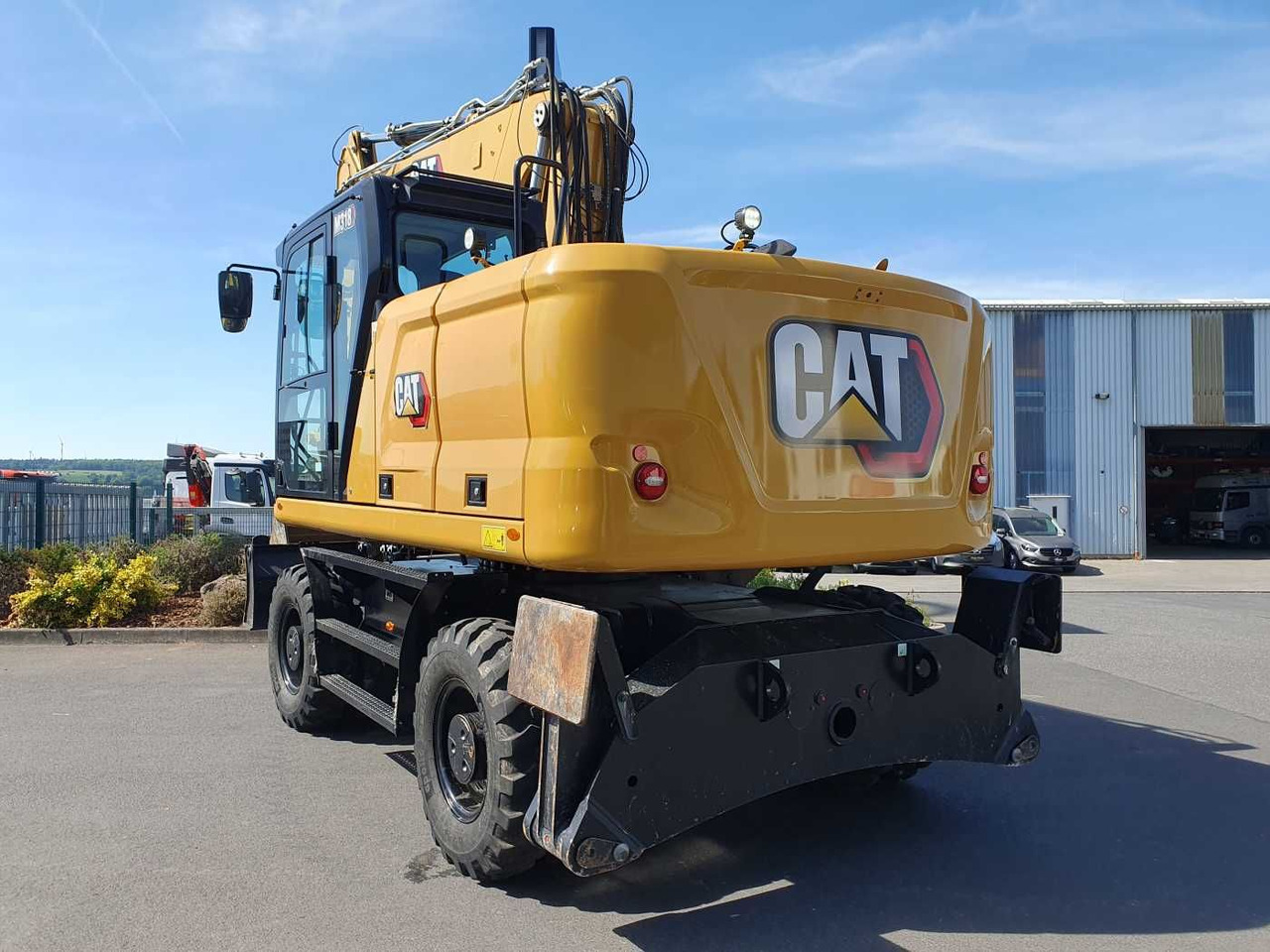 CAT M318 / 2022 / nur 286h! / Tieflöffel / Pratzen - Pelle sur pneus: photos 4 CAT M318 / 2022 / nur 286h! / Tieflöffel / Pratzen - Pelle sur pneus: photos 4
