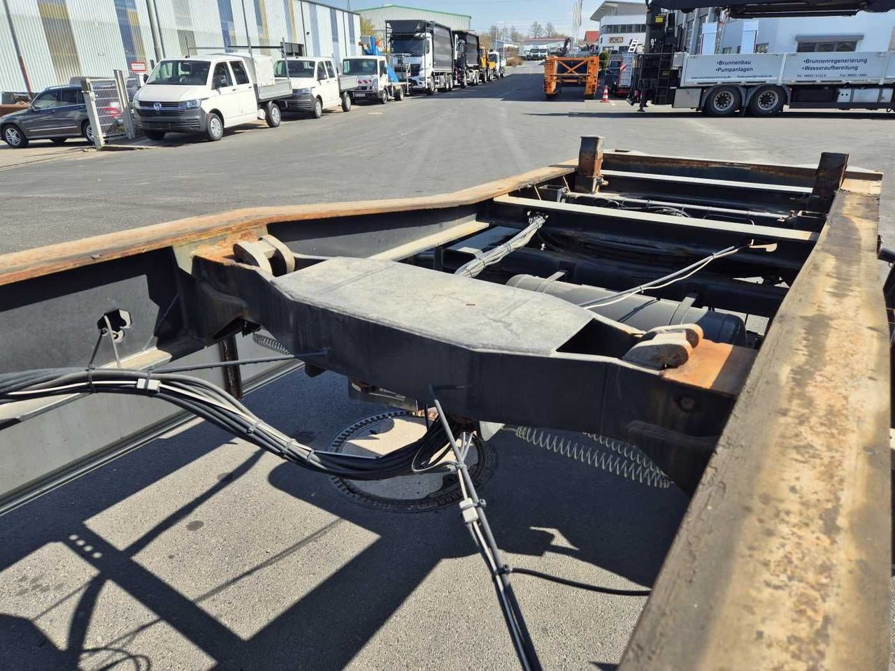 Remorque ampliroll/ Multibenne Fliegl ZPS180 Abroll-Container Tropper Pellet-Silo 22m³ Fliegl ZPS180 Abroll-Container Tropper Pellet-Silo 22m³: photos 9