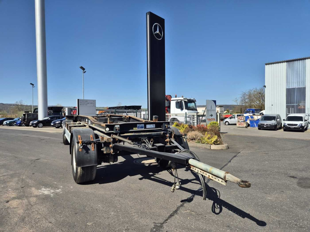 Remorque ampliroll/ Multibenne Fliegl ZPS180 Abroll-Container Tropper Pellet-Silo 22m³ Fliegl ZPS180 Abroll-Container Tropper Pellet-Silo 22m³: photos 7