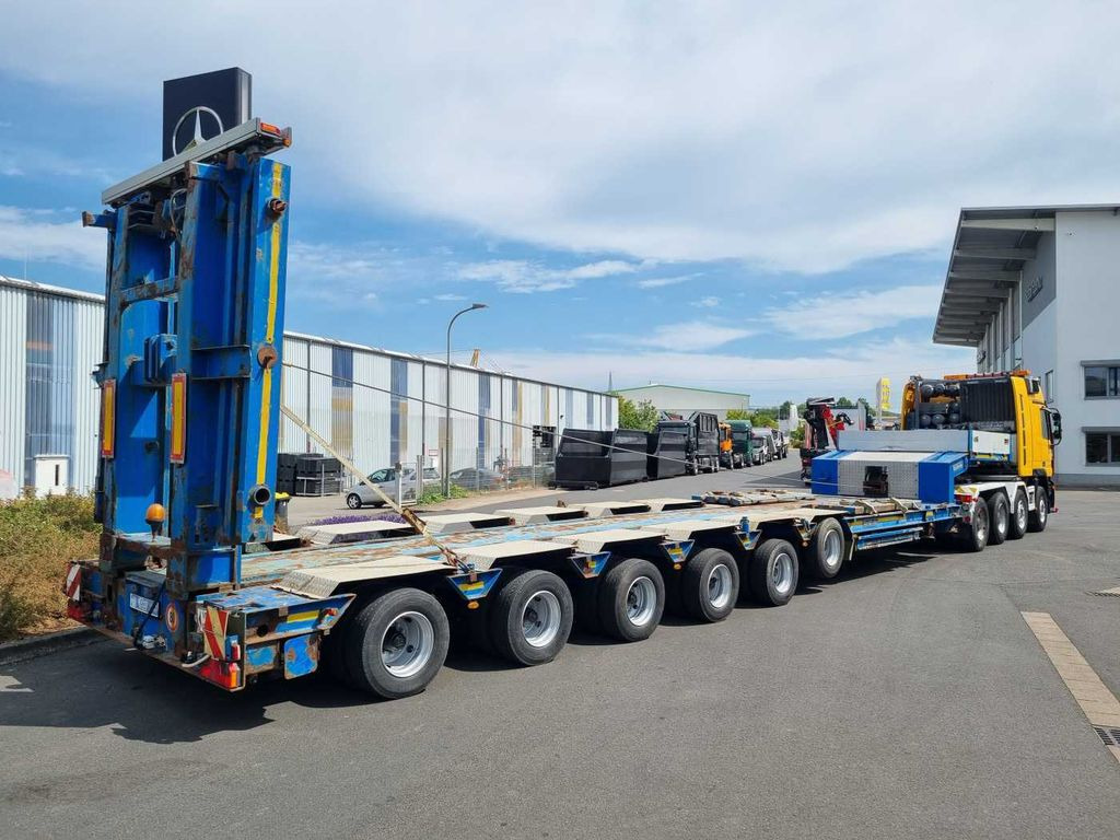 Goldhofer STZ-H6-57/80A Teleskop-Tieflader Waggontransport Goldhofer STZ-H6-57/80A Teleskop-Tieflader Waggontransport - Semi-remorque surbaissé: photos 3 Goldhofer STZ-H6-57/80A Teleskop-Tieflader Waggontransport Goldhofer STZ-H6-57/80A Teleskop-Tieflader Waggontransport - Semi-remorque surbaissé: photos 3