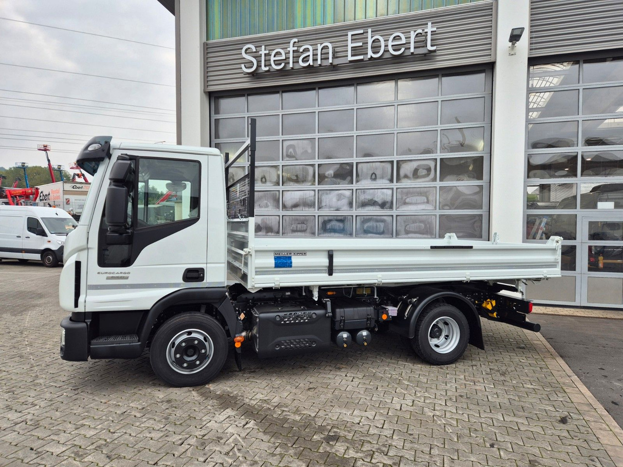 Camion benne Iveco Eurocargo ML80E21 Meiller Kipper 2x AHK 3 Sitze: photos 6