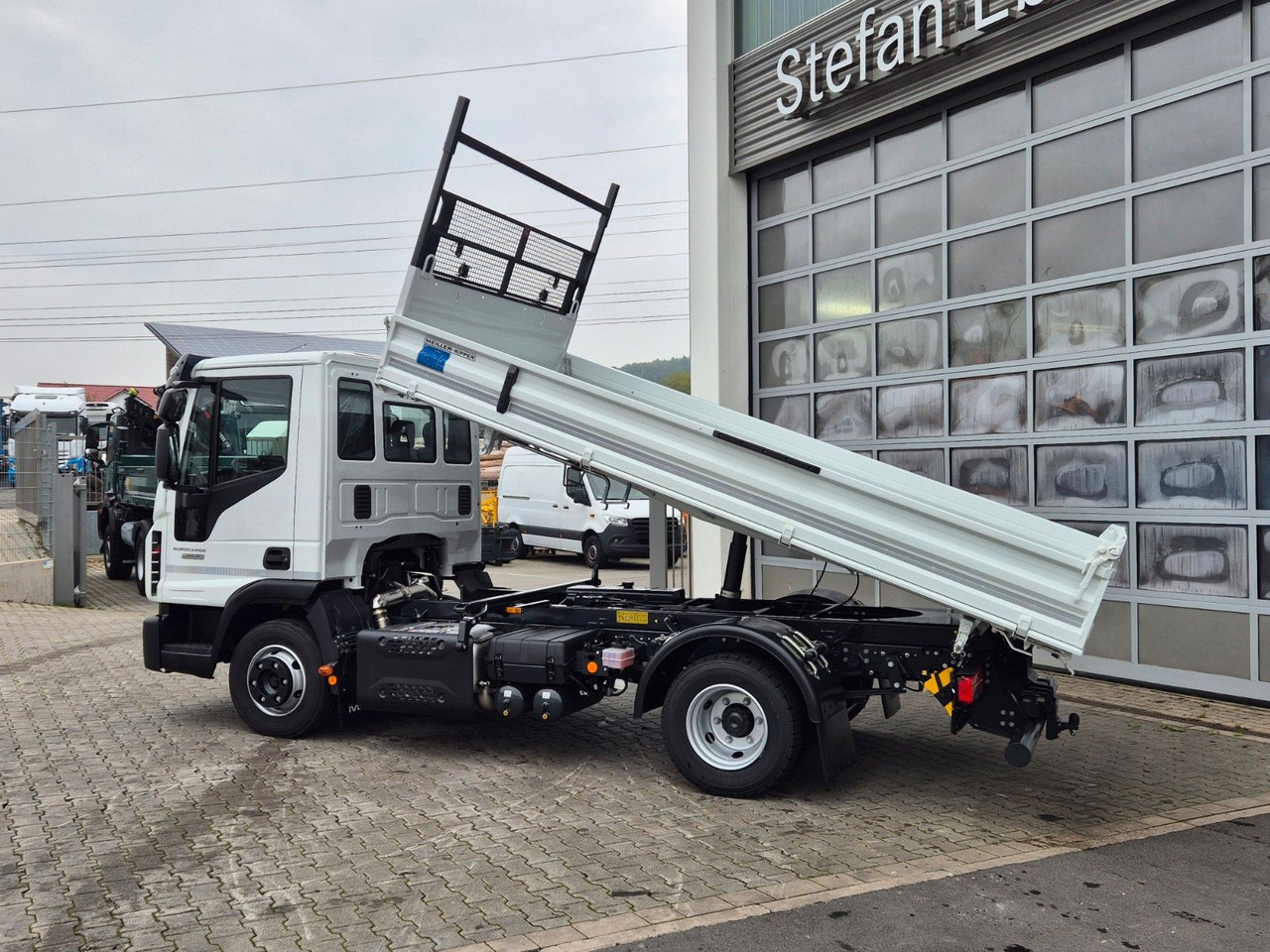 Camion benne Iveco Eurocargo ML80E21 Meiller Kipper 2x AHK 3 Sitze: photos 26