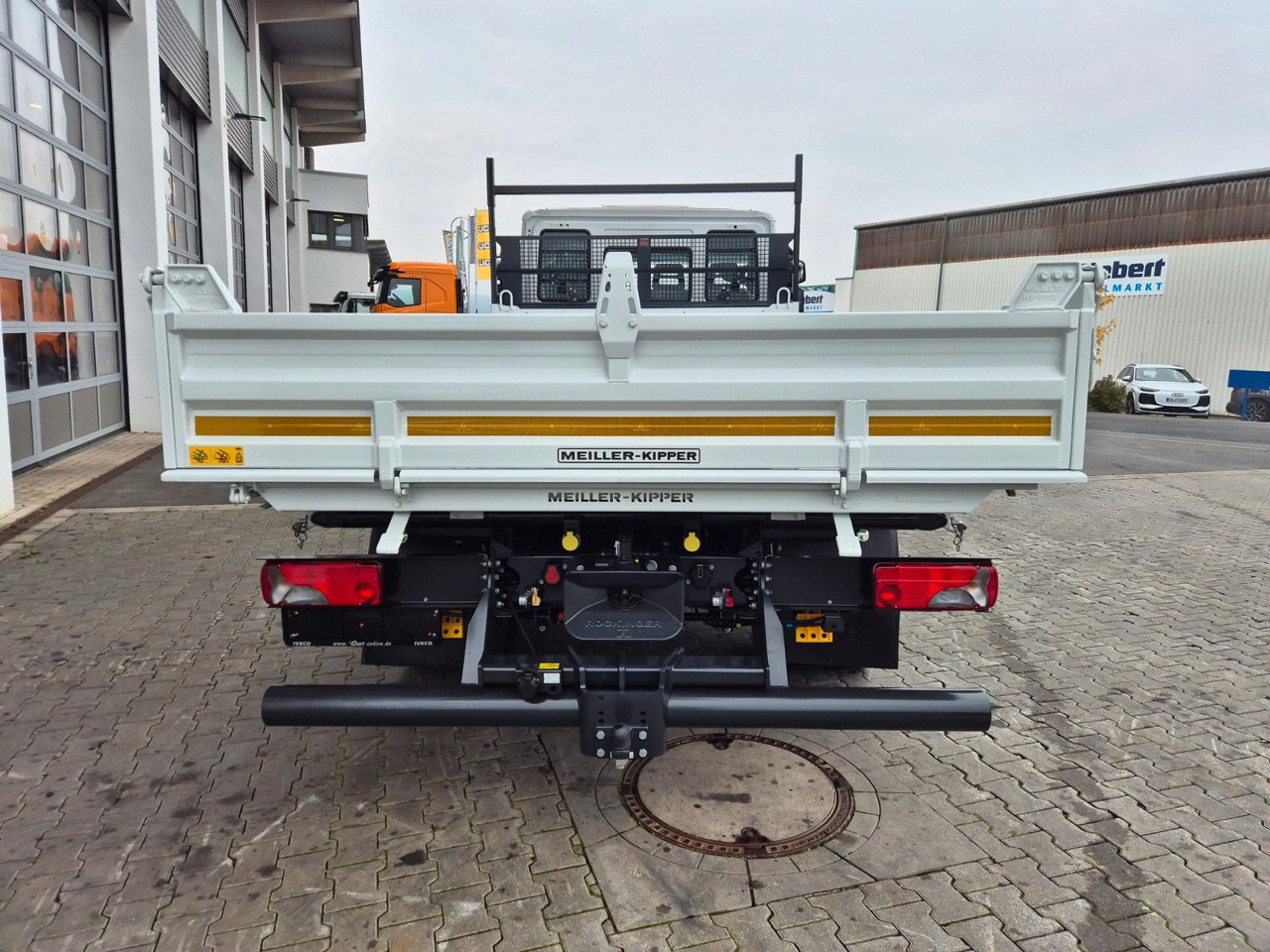 Camion benne Iveco Eurocargo ML80E21 Meiller Kipper 2x AHK 3 Sitze: photos 11