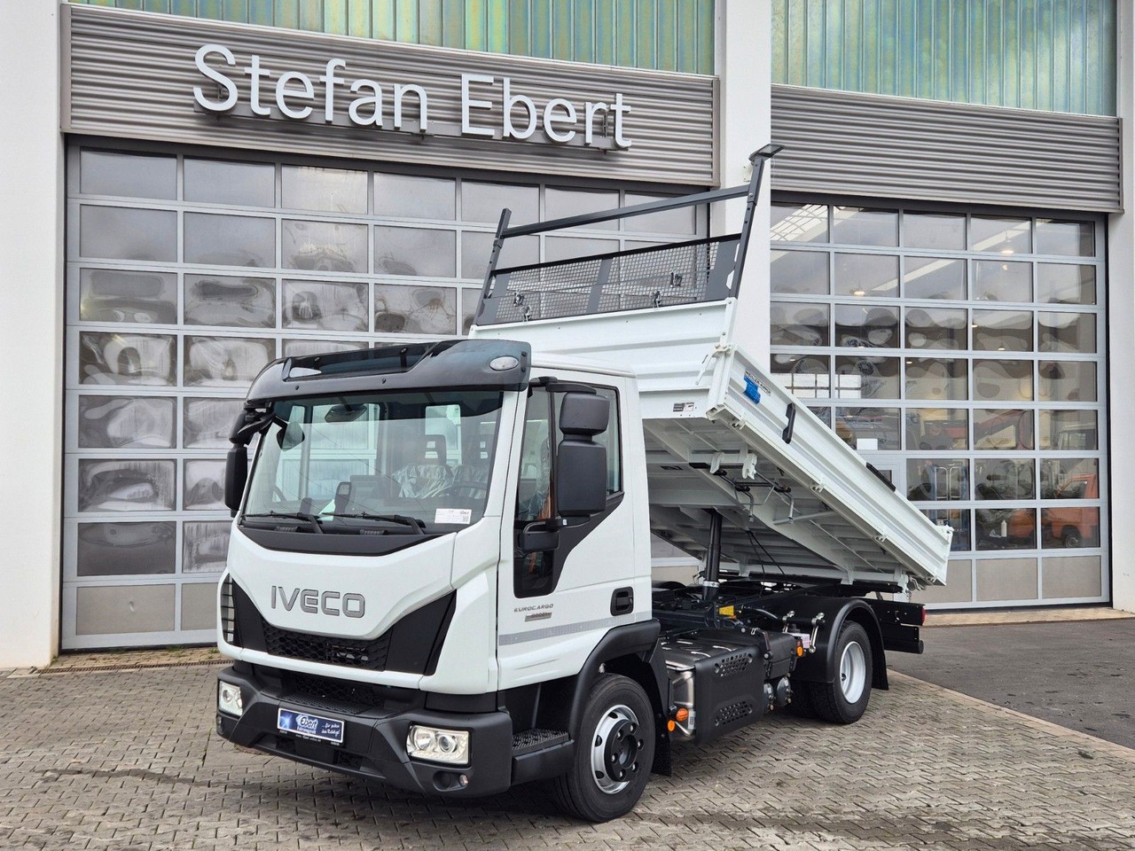 Camion benne Iveco Eurocargo ML80E21 Meiller Kipper 2x AHK 3 Sitze: photos 25