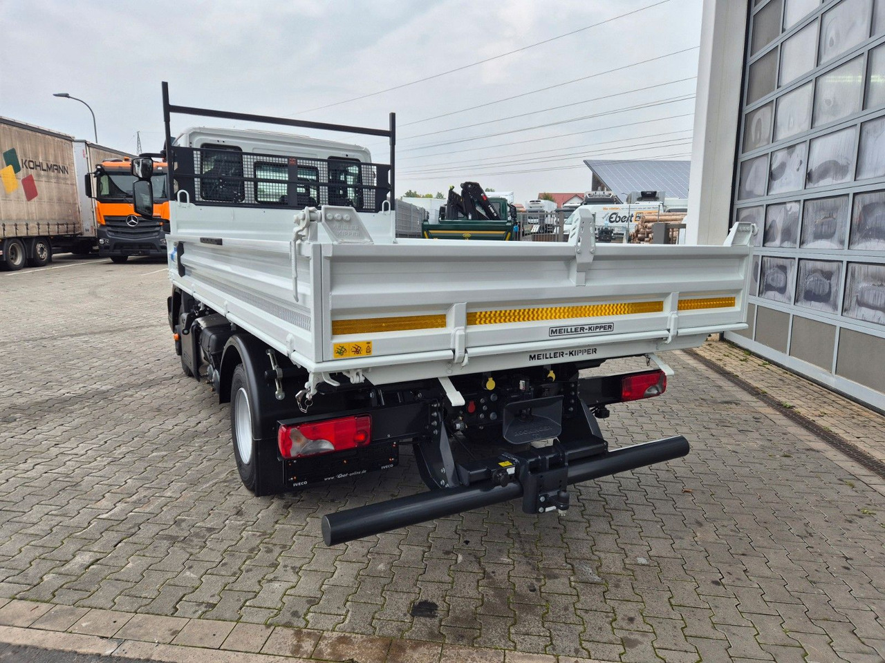 Camion benne Iveco Eurocargo ML80E21 Meiller Kipper 2x AHK 3 Sitze: photos 30