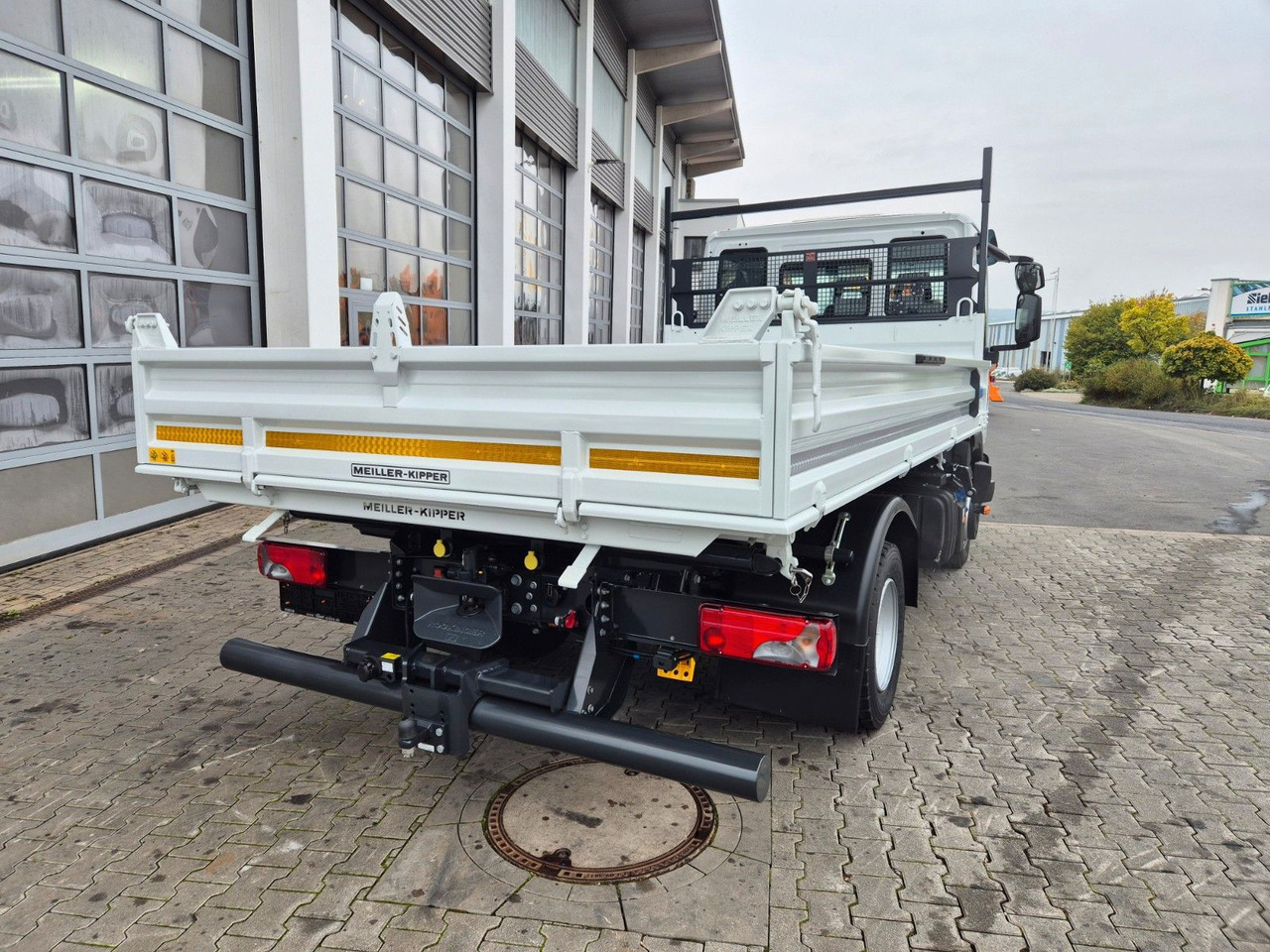 Camion benne Iveco Eurocargo ML80E21 Meiller Kipper 2x AHK 3 Sitze: photos 13