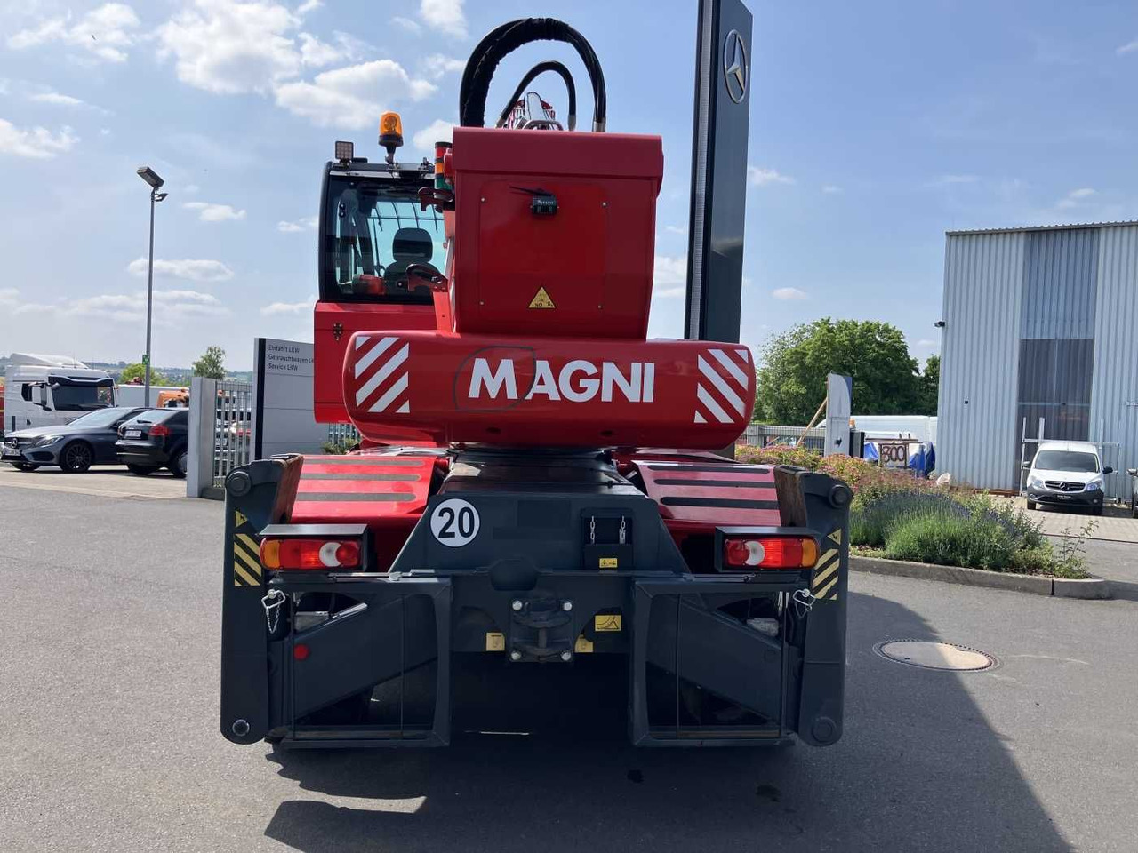Magni RTH 4.18 Smart Roto / Funk / nur 1.630h - Chariot télescopique: photos 4 Magni RTH 4.18 Smart Roto / Funk / nur 1.630h - Chariot télescopique: photos 4