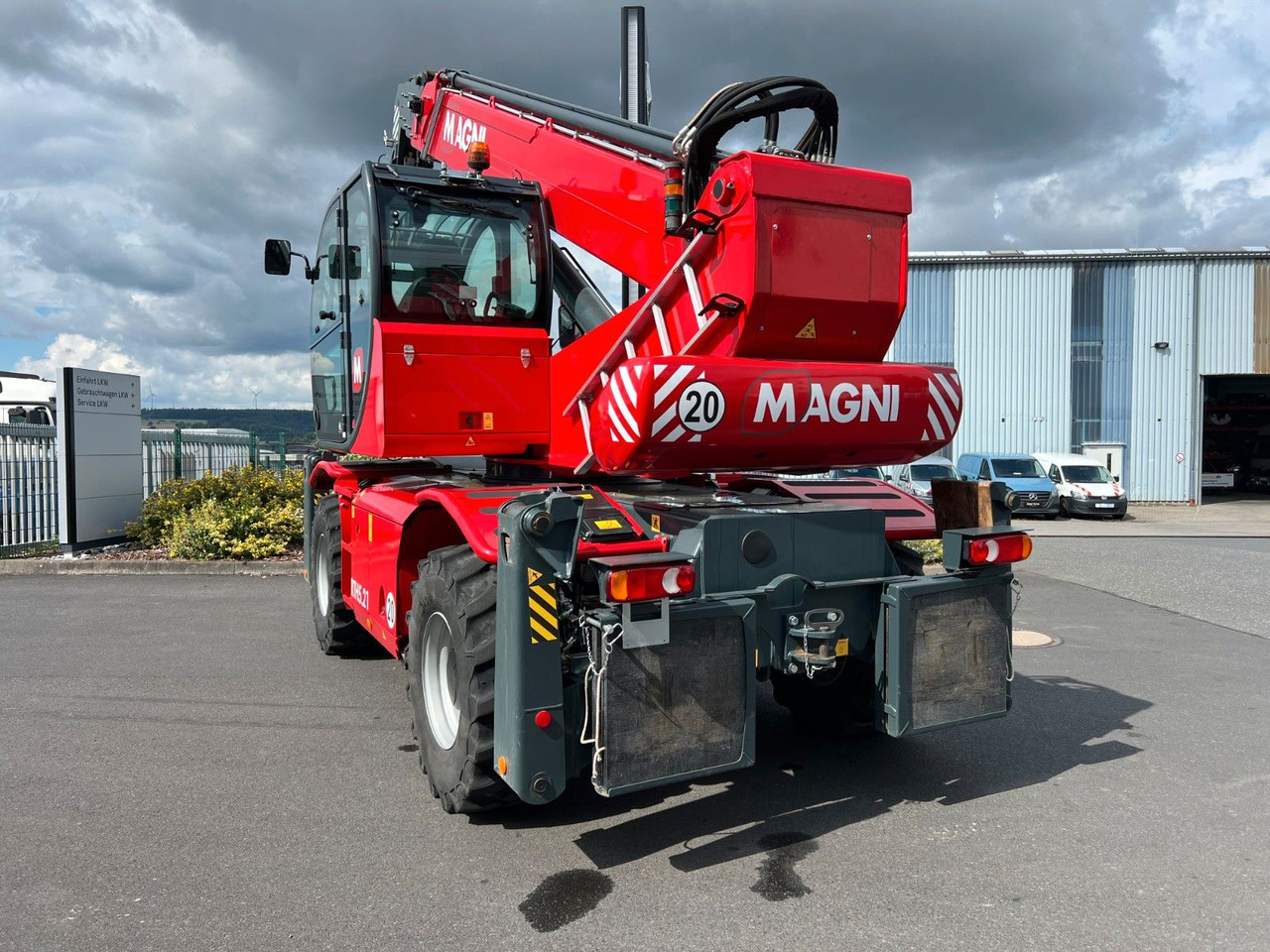 Magni RTH 5.21 Roto / Funk / Gabel / nur 462h - Chariot télescopique: photos 4 Magni RTH 5.21 Roto / Funk / Gabel / nur 462h - Chariot télescopique: photos 4