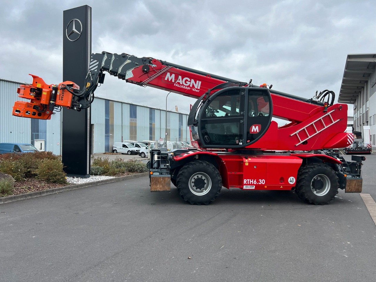 Magni RTH 6.30 SH / Fällkran / Westtech CS750 - Chariot télescopique: photos 3 Magni RTH 6.30 SH / Fällkran / Westtech CS750 - Chariot télescopique: photos 3