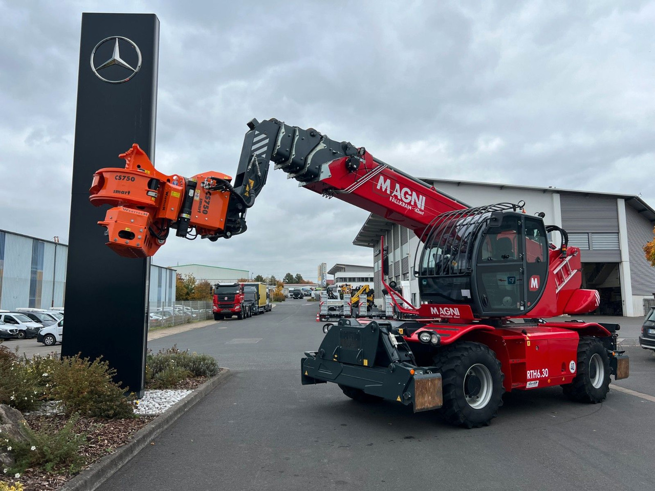 Magni RTH 6.30 SH / Fällkran / Westtech CS750 - Chariot télescopique: photos 2 Magni RTH 6.30 SH / Fällkran / Westtech CS750 - Chariot télescopique: photos 2