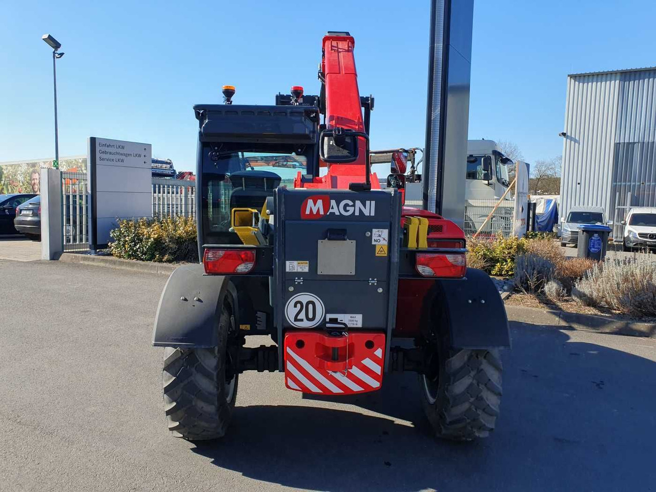 Magni TH 3.6-D5/D / 3to - 5,8m / 75PS - Chargeuse sur pneus: photos 5 Magni TH 3.6-D5/D / 3to - 5,8m / 75PS - Chargeuse sur pneus: photos 5