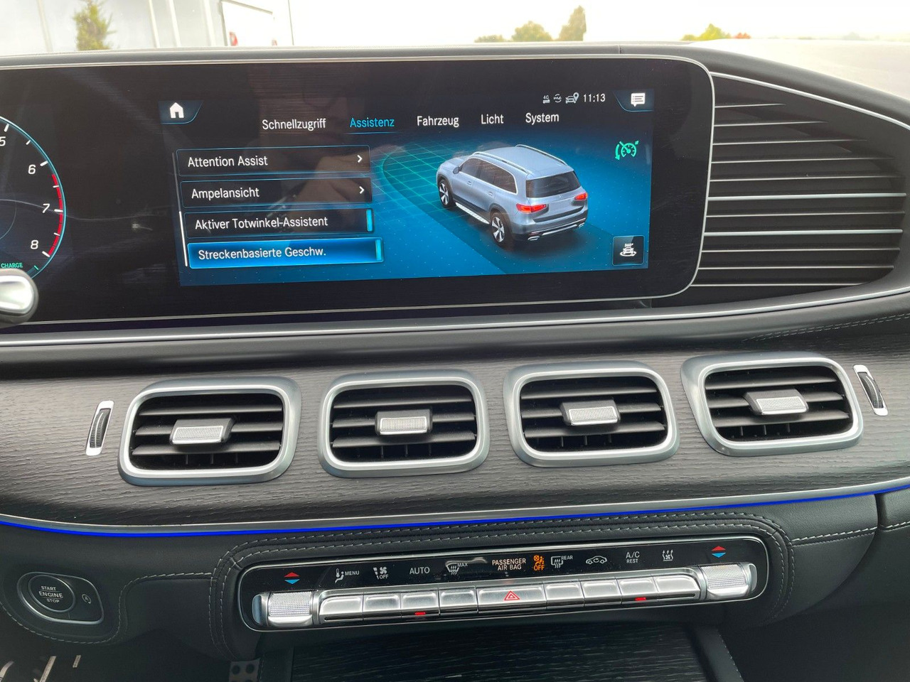 Mercedes-Benz GLS 580 4M AMG Pano+AHK+Burm+7Sitz+HUD+Fond+VOLL — crédit-bail Mercedes-Benz GLS 580 4M AMG Pano+AHK+Burm+7Sitz+HUD+Fond+VOLL: photos 26