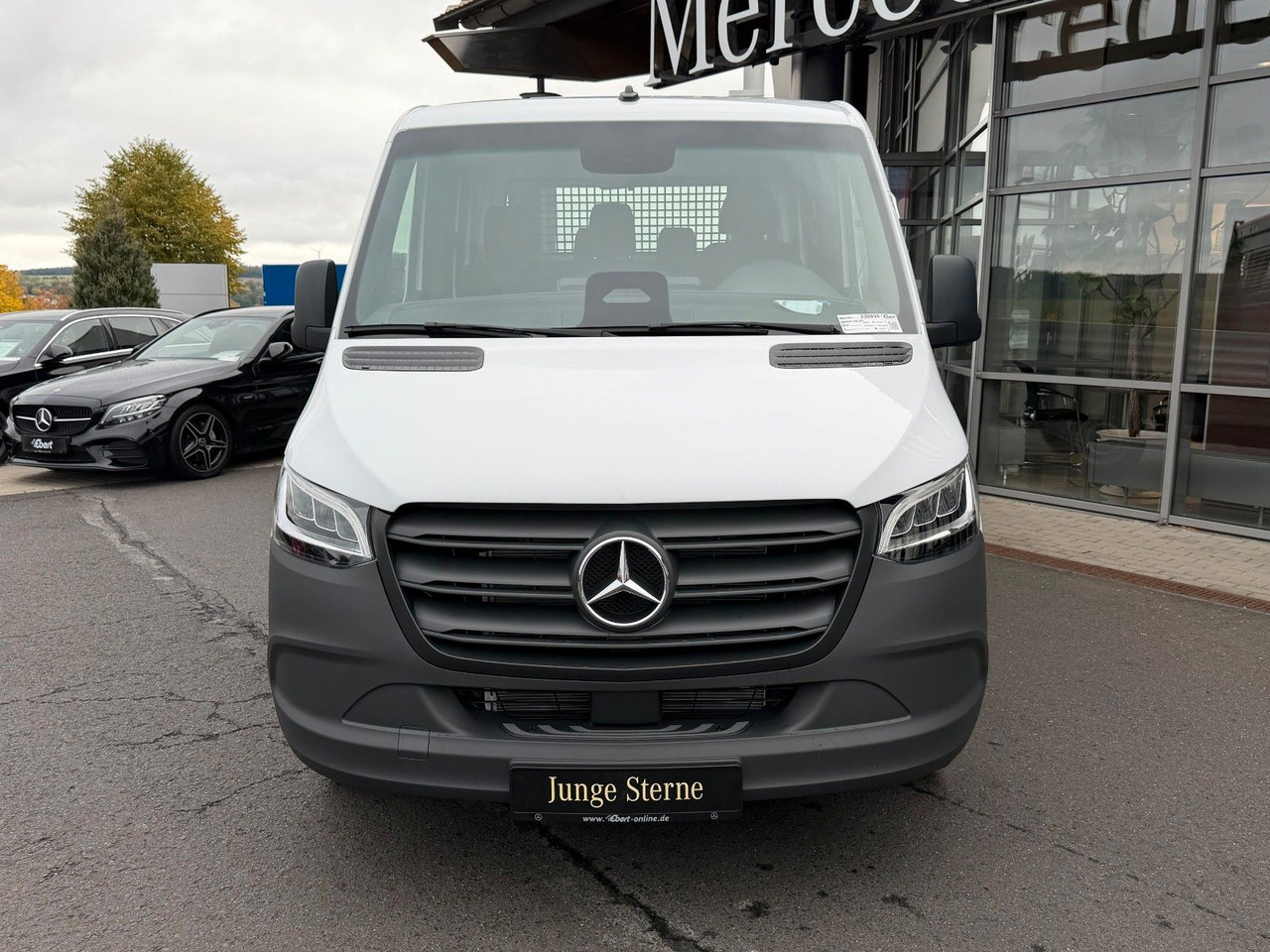 Mercedes-Benz Sprinter 319 CDI 3665 DoKa AHK Klima LED - Utilitaire rideaux coulissants (PLSC), Utilitaire double cabine: photos 2 Mercedes-Benz Sprinter 319 CDI 3665 DoKa AHK Klima LED - Utilitaire rideaux coulissants (PLSC), Utilitaire double cabine: photos 2
